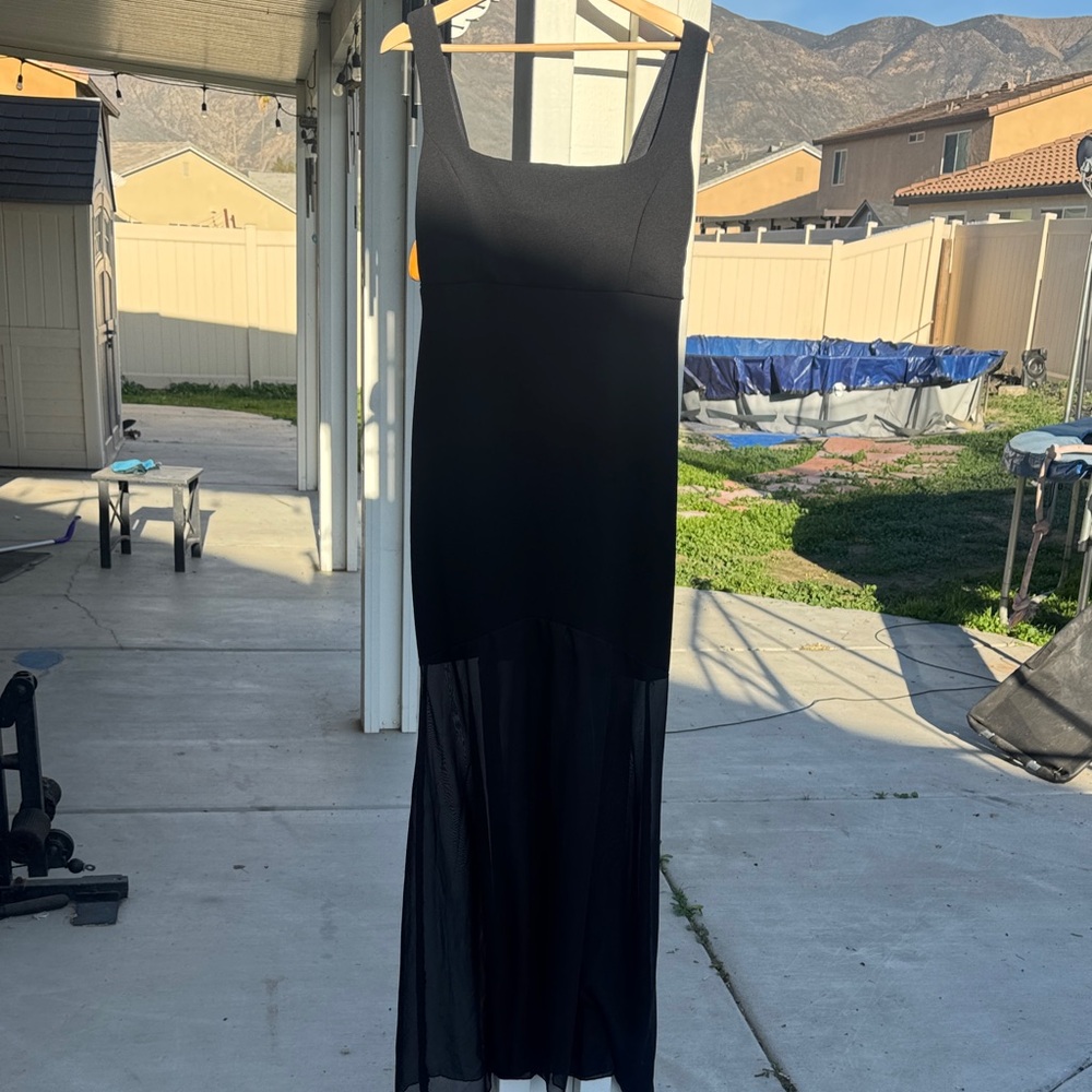 Lulu's Black High Low Dress